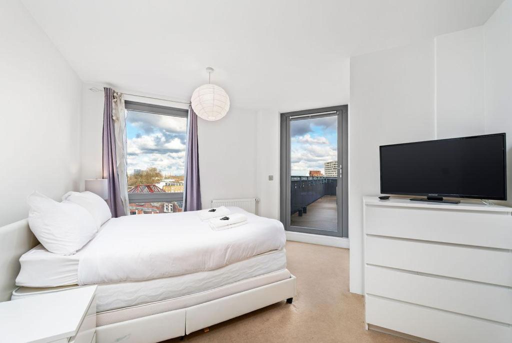 Modern Serviced 3-Bedroom Flat In East 伦敦 外观 照片